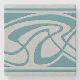 Art nouveaudesign stenunderlägg