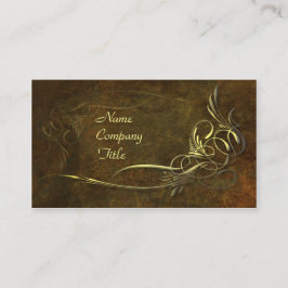 Art nouveauelegans visitkort