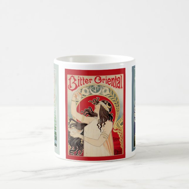 Art nouveaumugg kaffemugg (Center)