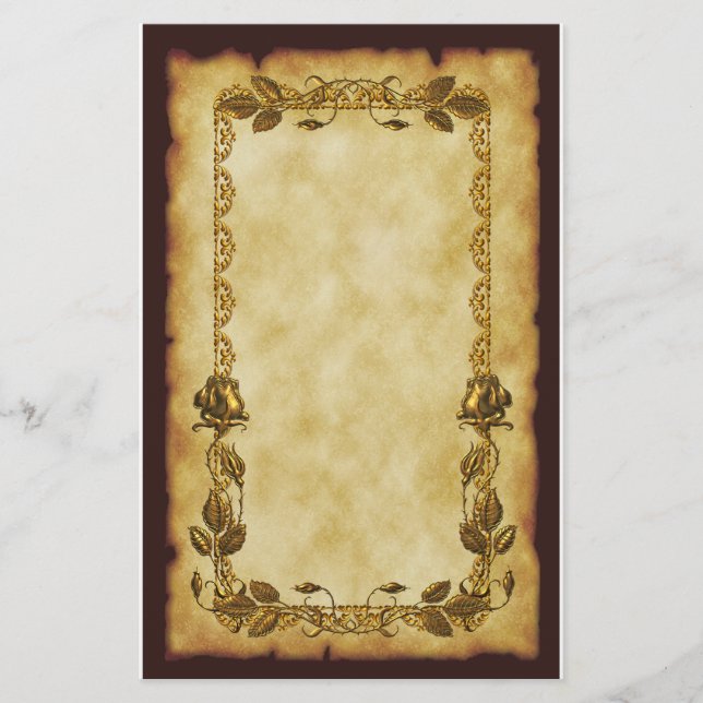 Art nouveauro brevpapper (Framsida)