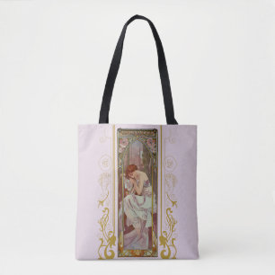 Art Noveau Night's Rest av Alphonse Mucha Tygkasse