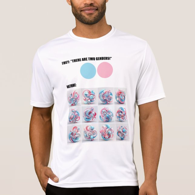 Art och gender t shirt (Framsida)