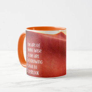 Art of Is Wise Anpassningsbar Mugg