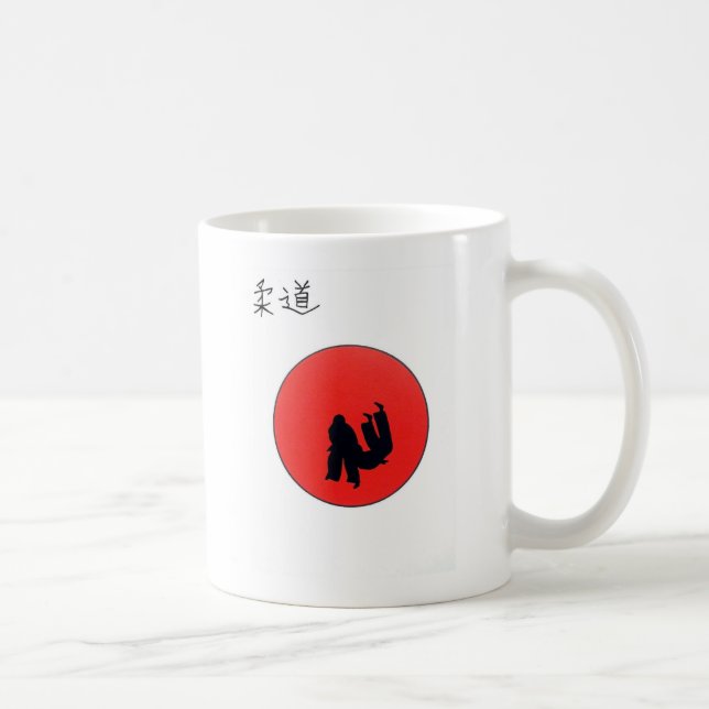 Art of Judo Print Kaffemugg (Höger)