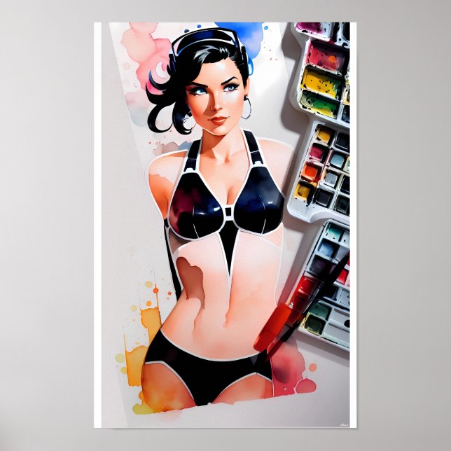 Art of the Bikini Summer Poster (Framsidan)