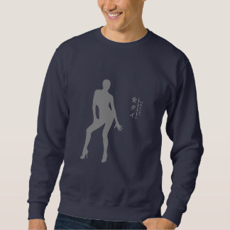 "Art of Zentai" Kanji T-shirts Långärmad Tröja
