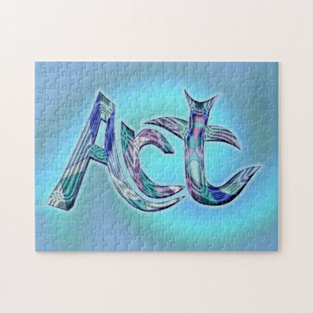 Art Ord Pussel (Horisontell)