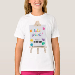 Art Painting Craft Artist Paint Birthday Tema T Shirt