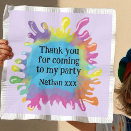 Art party-barn - favoritförpackning pappersservett