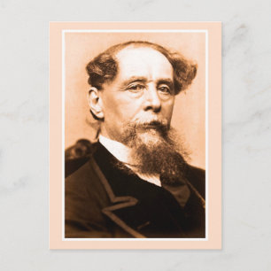 Art Photo Charles Dickens Vykort