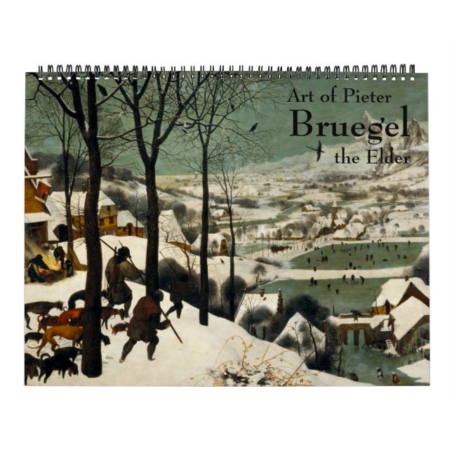 Art Pieter Bruegel den äldre Kalender (Omslag)