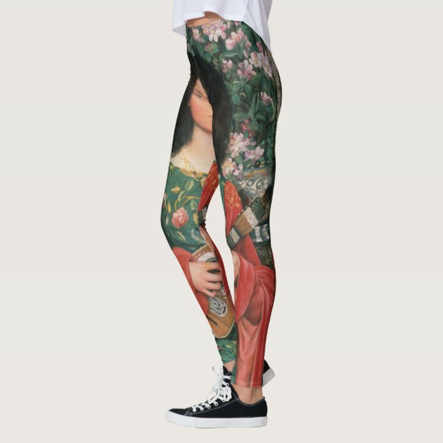 Art Porträtt Leggings (Vänster)