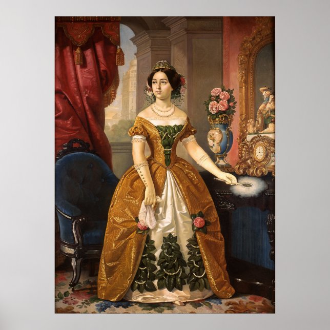 Art Porträtt poster (Framsidan)