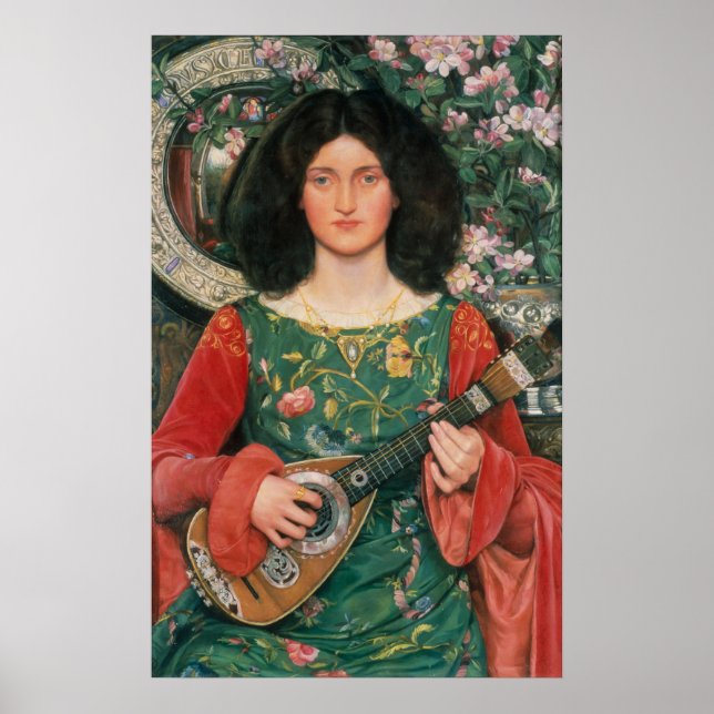Art Porträtt poster (Framsidan)