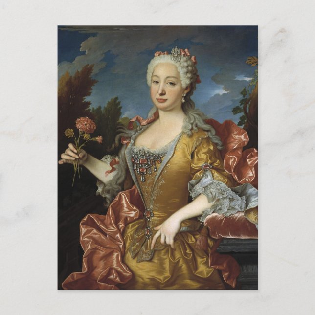 Art Porträtt vykort (Framsida)