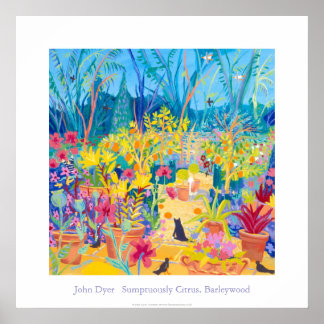 Art Poster: Alan Titchmarsh Barleywood Garden. Poster