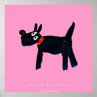 Art Poster: Bella The Scotty Hund Poster