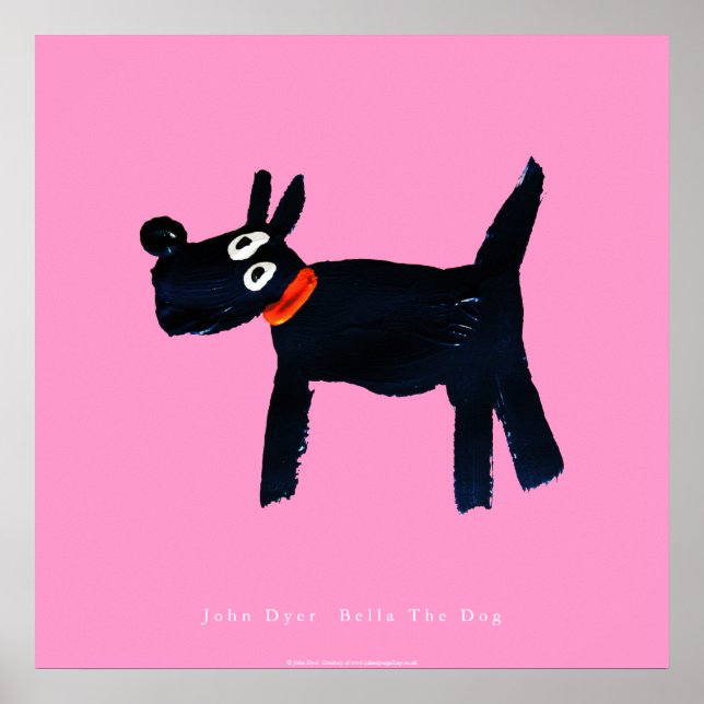 Art Poster: Bella The Scotty Hund Poster (Framsidan)