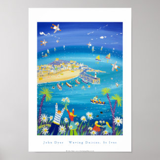 Art Poster: Daisy, jove, Cornwall Poster