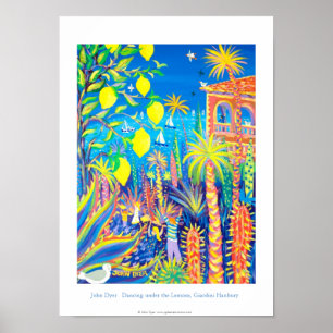 Art Poster: "Dansing under Lemonerna" Poster