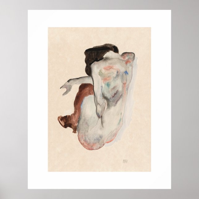 ART POSTER: EGON SCHIELE : 1912 POSTER (Framsidan)