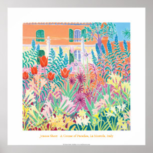 Art Poster: Ett hörn av Paradise, La Mortola, Ital Poster