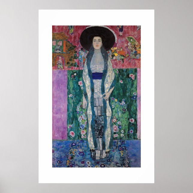 ART POSTER: GUSTAV KLIMT: ADELE BLOCH-BAUER 1912 POSTER (Framsidan)