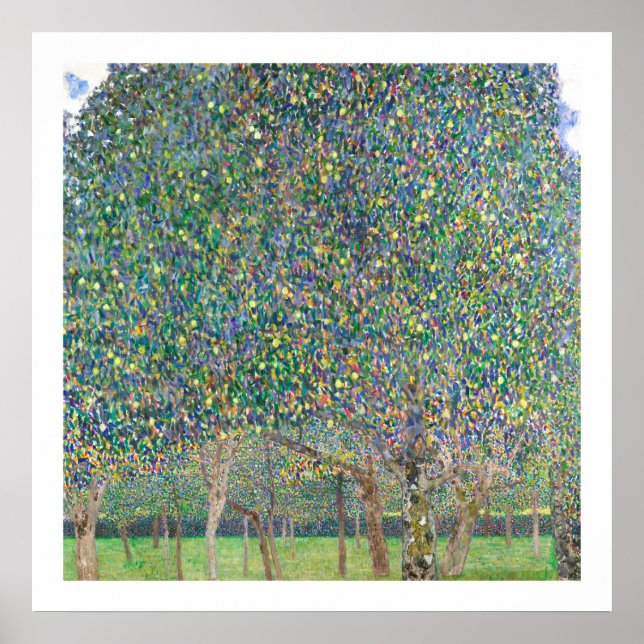 ART POSTER : GUSTAV KLIMT : PEAR TREE 1903 (Framsidan)