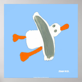 Art Poster: John Dyer Fiskmås Poster