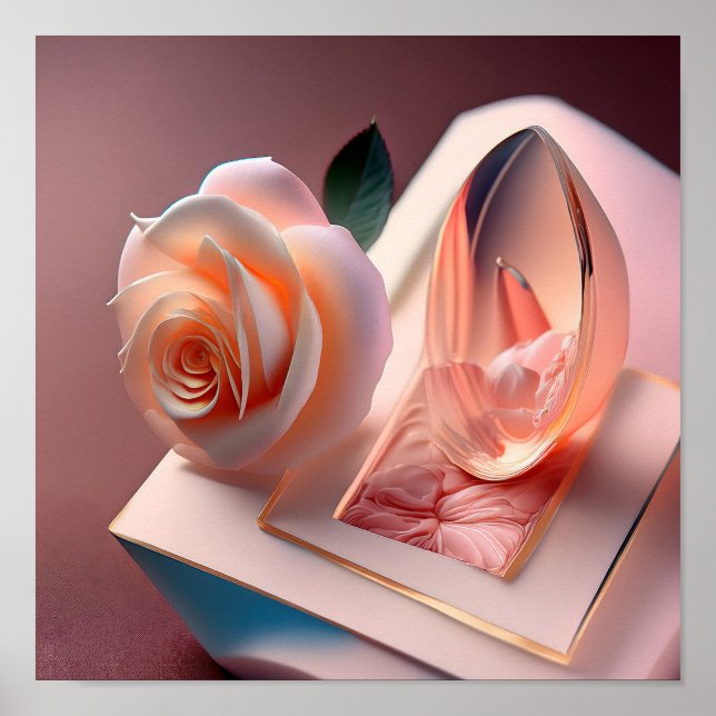 Art Poster mall (projektionsyta/kvadrat) (Framsidan)