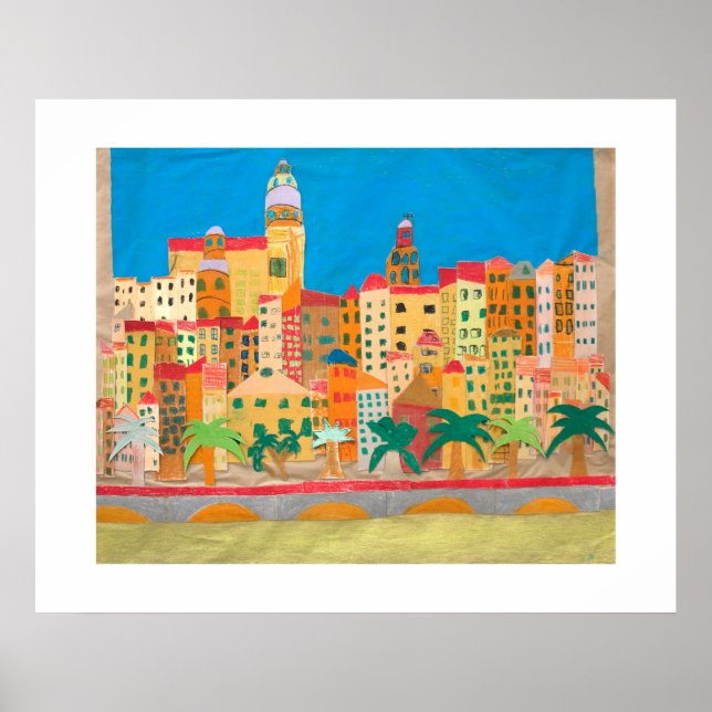Art Poster: Menton Poster (Framsidan)