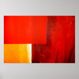 Art Poster - Modern Abstrakt Art-utskrift