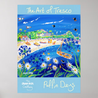 Art Poster: Puffin Days, konsten Tresco Poster