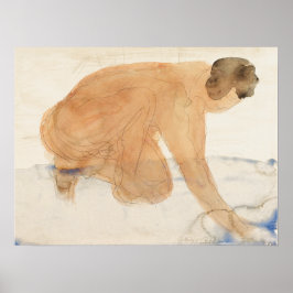 ART POSTER: TECKNING: AUGUSTE RODIN POSTER