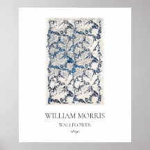 ART POSTER: WILLIAM MORRIS: WALLFLOWER