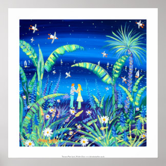 Art Print: Banana Plant Kärlek Poster