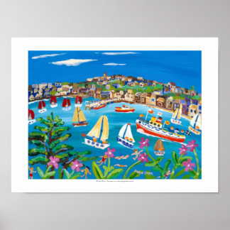 Art Print: Campion Days, Cornwall by John Dyer Poster