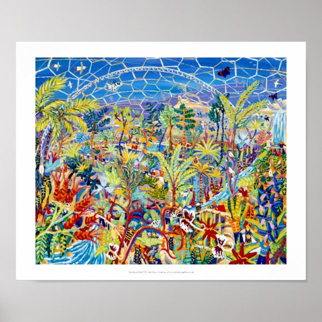 Art Print: Garden of Eden, Eden-projektet Poster (Framsidan)