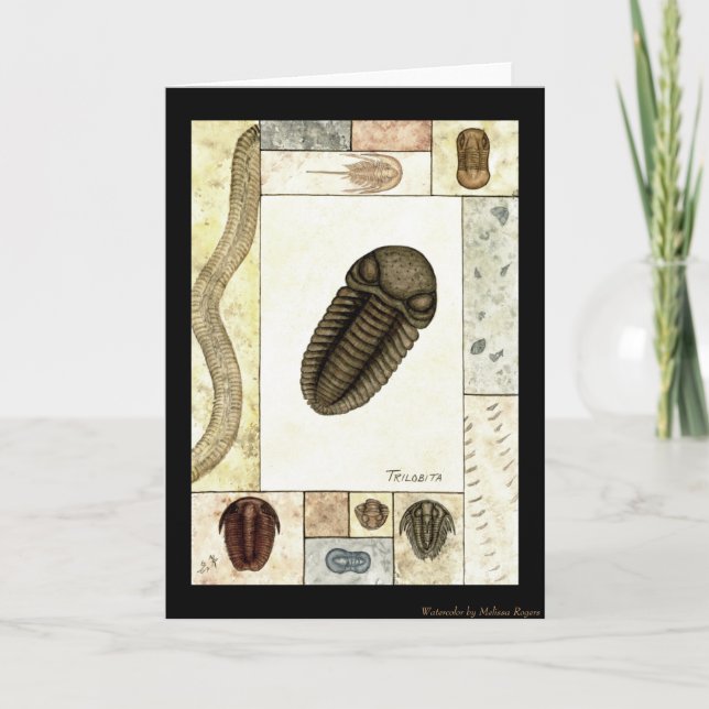 Art Print Greeting Card - Trilobita Kort (Framsida)