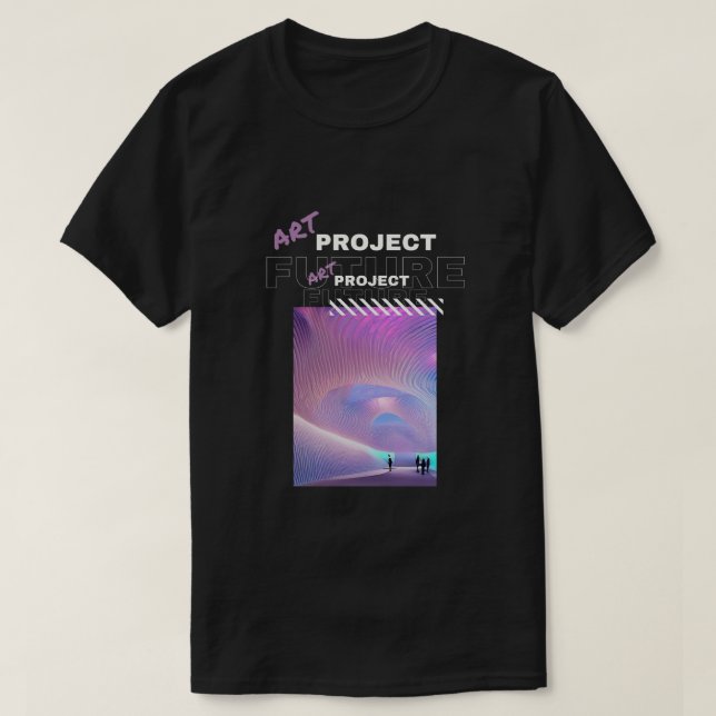 Art Project Future Art Gallery T Shirt (Design framsida)