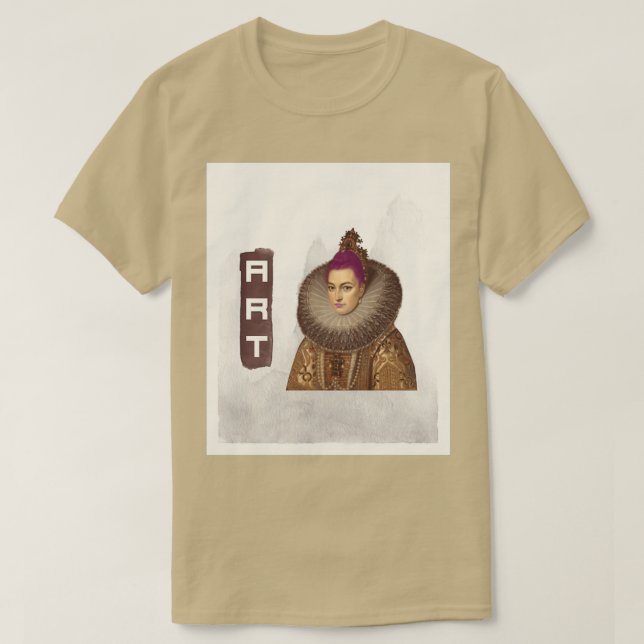 Art Queen T Shirt (Design framsida)