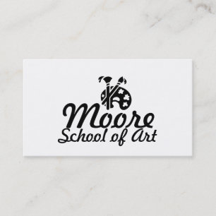 Art School, Classes, Affärskort Visitkort