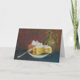 Art School still Life - Cake and Jug Kort