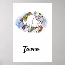 Art Skriv ut Taurus