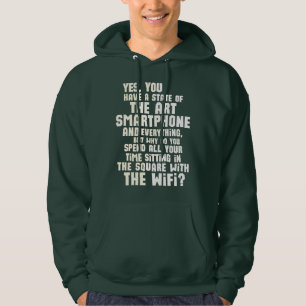 Art smartphone hoodie