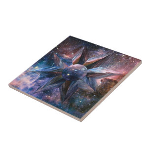 Art Space - vacker Galaxy Kakelplatta