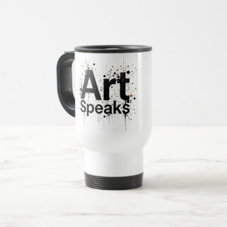 Art SpeaksElegant inspirationskonst Resemugg