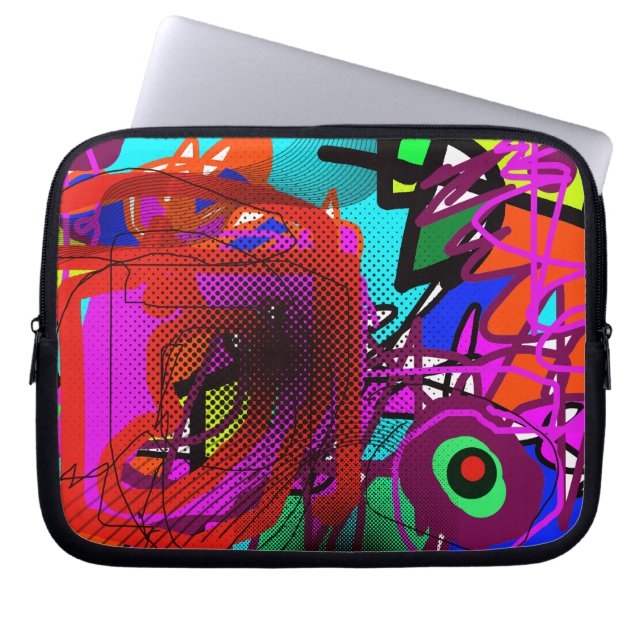 Art stil laptop fodral (Framsidan)