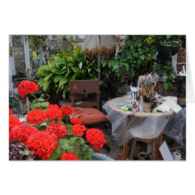 Art Studio Hälsningskort (Framsidan Horizontal)