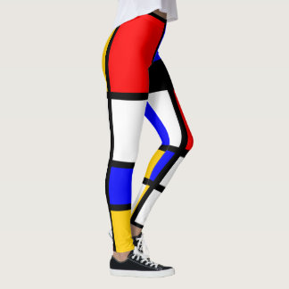 Art Style Mondrian Leggings